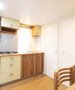 Mobilheim Curacao Küche Camping Les Pins Doleron