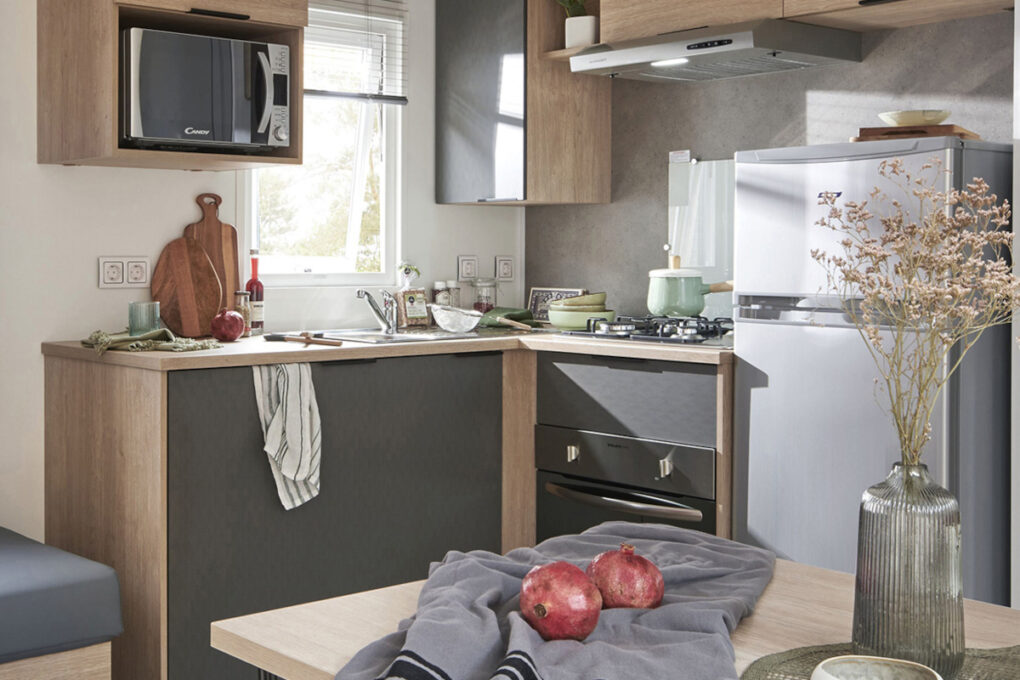 Mobilheim Sirene 3 Schlafzimmer Küche Camping Pins Oléron