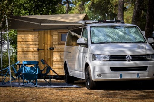 Camping auf der Insel Oléron, Vans-Stellplätze