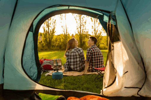 Duo-Stellplatz auf dem Campingplatz Les Pins Doleron